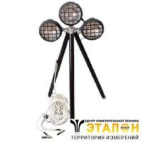 УОП-3-12 (2х10,1х20 Вт) - установка осветительная переносная (2 прожектора по 10 Вт, 1 прожектор 20 Вт)