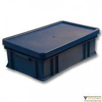 Крышка антистатическая 566х427х15 мм - для тары Т-03, Т-04, Т-05 ESD