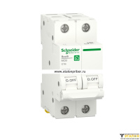 Выключатель автоматический Resi9 2п 16А С 6кА