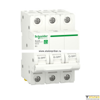 Выключатель автоматический Resi9 3п 6А B 6кА