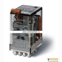 Реле с 4 перекидными контактами 6А (230В AC)
