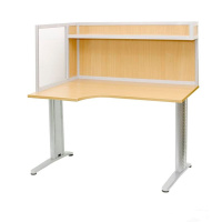 АРМ-4415-Л стол для офиса с эргономичной столешницей