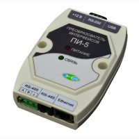 ПИ-5 - преобразователь интерфейсов Ethernet/RS232/RS485