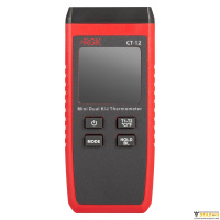 Термометр RGK CT-12 с погружным зондом температуры TR-10W и поверхностным зондом TR-10S