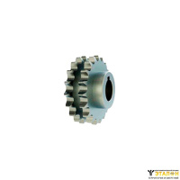 Звёздочка двухрядная для приводной цепи