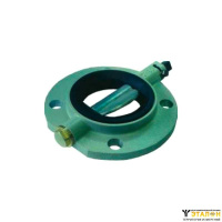 Дисковый затвор поворотный ДУ-125