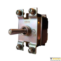 Тумблер 3ППН-45 трехполюсный перекидной