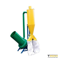 Измельчитель соломы 380 В, 11 кВт, с циклоном