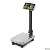 Торговые напольные весы M-ER 335 ACPU-60.10/20 "TURTLE" с расчетом стоимости товара LCD