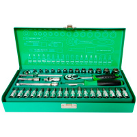 ProsKit HW-23801M - набор торцевых ключей для авто (1/4",13 головок,18 бит, 38 предметов)