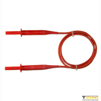 WAPRZ1X8REBB - провод измерительный 1,8м с разъемами "банан" 5кВ красный
