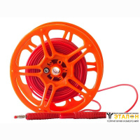 WAPRZ030REBBSZ - провод измерительный 30м на катушке с разъёмами "банан" красный