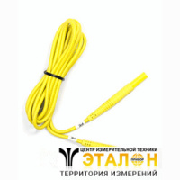 WAPRZ2X2YEBB - провод измерительный 2,2м с разъемами "банан" желтый