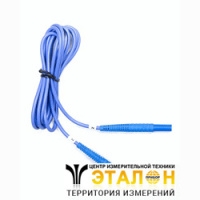 WAPRZ2X2BUBB - провод измерительный 2,2м с разъемами "банан" голубой