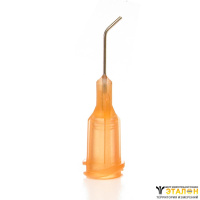 Techcon TE723050B45PK. Наконечник дозатора ORANGE BENT 45 DEG (23 Gx1/2")