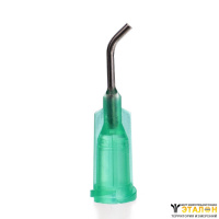 Techcon TE718050B45PK. Наконечник дозатора GREEN BENT 45 DEG (18 Gx1/2")