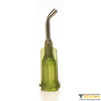 Techcon TE714050B45PK. Наконечник дозатора OLIVE BENT 45 DEG (14 Gx1/2")