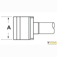 Metcal SMTC-062. Паяльное жало для MX длинный 22 мм (.86")