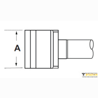 Metcal SMTC-161. Паяльное жало для MX длинный 15.75 мм (.62")