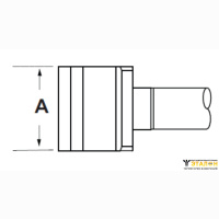 Metcal SMTC-562. Паяльное жало для MX длинный 22 мм (.86")