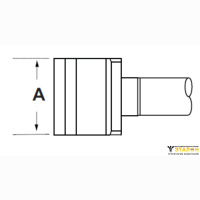 Metcal SMTC-862. Паяльное жало для MX длинный 22 мм (.86")