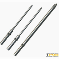 Kilews #2 HB 5.0mm x 150mm. Биты крестовые с круглым стержнем