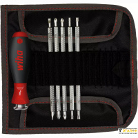 WIHA 32298 / SYSTEM 6. Набор комбинированных жал с рукояткой, серия 281 T6 01