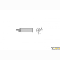 Weller XHT C (T0054480499). Жало паяльное 3,2 мм клиновидное прямое