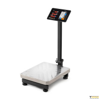 Торговые напольные весы M-ER 333 ACP-60.10/20 "TRADER" с расч. стоимости LED