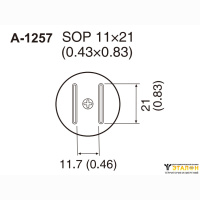 Atten A-1257. Насадка для термовоздушных станций серии 850