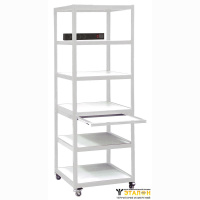 Стойка приборная, с выдвижной полкой АРМ-2163-9