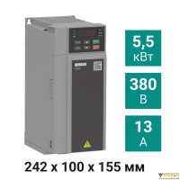 Преобразователь частоты ПЧВ3-5К5-В [М01] 5,5 кВт 380 В