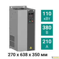 Преобразователь частоты ПЧВ3-110К-В [М01] 110,0 кВт 380 В