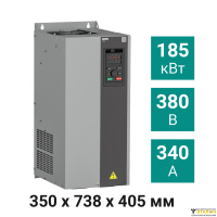 Преобразователь частоты ПЧВ3-185К-В [М01] 185,0 кВт 380 В