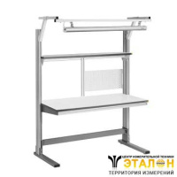 АЛ-СРСТ-С2-12-7 - комплект АЛЬЯНС со средней стойкой и светодиодным светильником