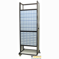 Стойка для комплектующих, мобильная АРМ-2257