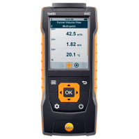 testo 440 - прибор для измерения скорости воздуха и оценки качества воздуха в помещении