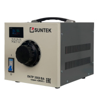 SUNTEK GRAY 3000 ВА (12А, 0-300В) - автотрансформатор ЛАТР