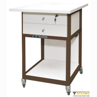 Стол подкатной с ящиками с антистатической столешницей АРМ-5057-ESD