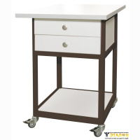 Стол подкатной с ящиками с антистатической столешницей АРМ-5056-ESD