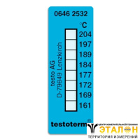 0646 2532 - самоклеющиеся термоиндикаторы 161-204&deg;C