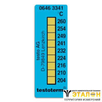 0646 3341 - самоклеющиеся термоиндикаторы 204-260&deg;C