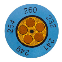 0646 0076 - круглые термоиндикаторы 171&deg;C/193&deg;C