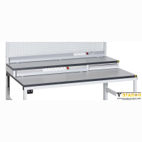 NovaTor S-15 (INST) ESD. Антистатическая полка 1500×400×65 мм приборно-инструментальная