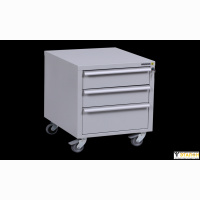 NovaTor D3/W ESD. Подкатная тумба 490×580×580 мм на 3 ящика