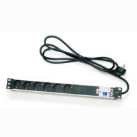 Удлинитель с 6 евророзетками с УЗО АТР-9107