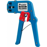 ProsKit 8PK-376FN - клещи для обжима витой пары профессиональные (8P/6P/4P, 166мм)