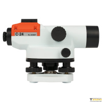 Комплект оптический нивелир RGK C-24 с поверкой + штатив S6-N + рейка AMO S3