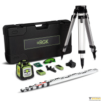 Комплект ротационного нивелира с раздвижным штативом RGK SP-100G COMBO