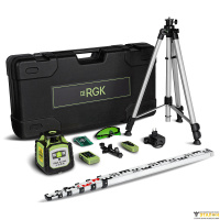 Комплект ротационного нивелира с элевационным штативом RGK SP-100G COMBO
